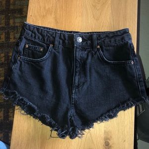 Top shop black shorts